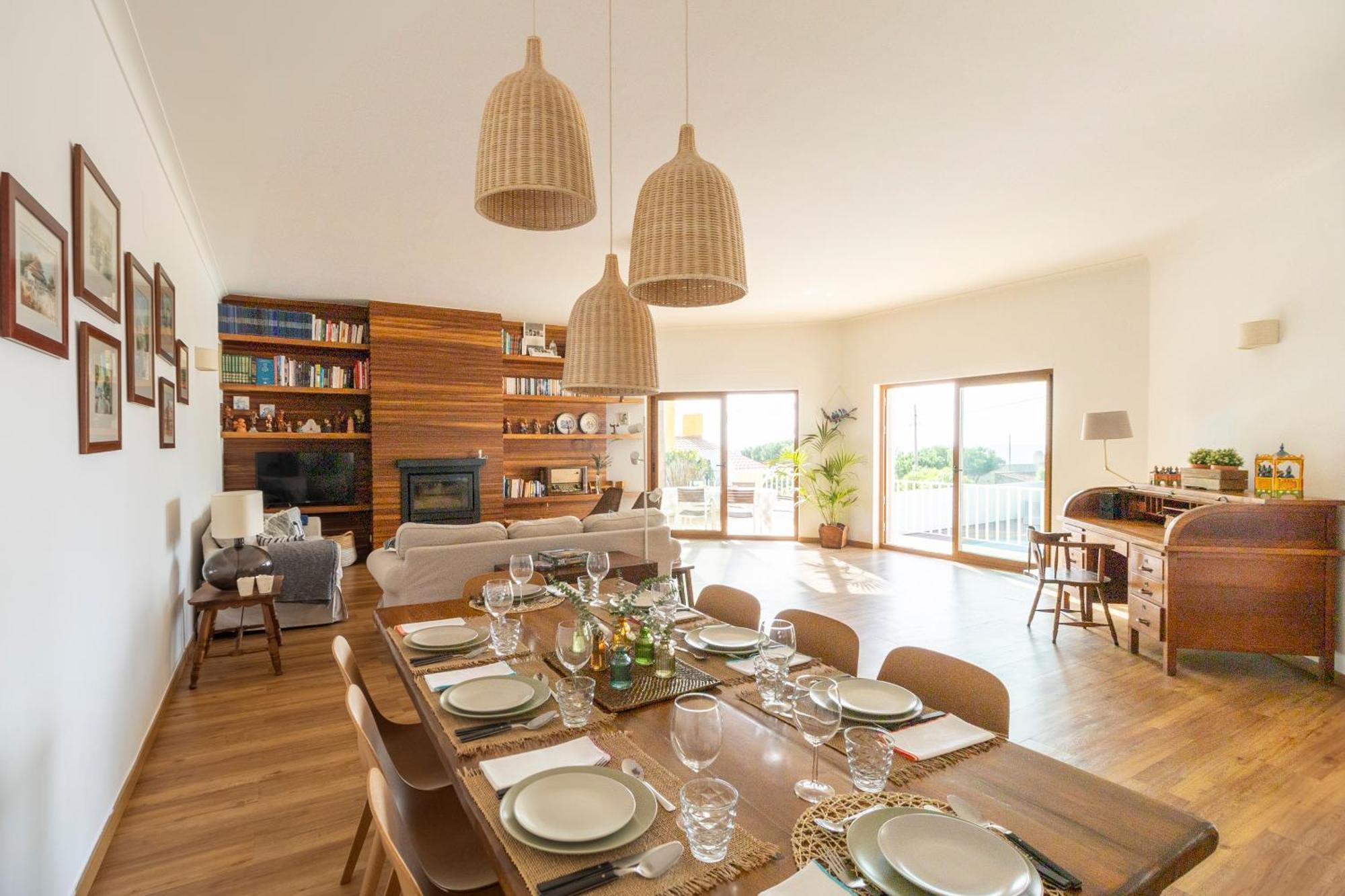 Colares Beach House, Pool Child Friendly Esterno foto