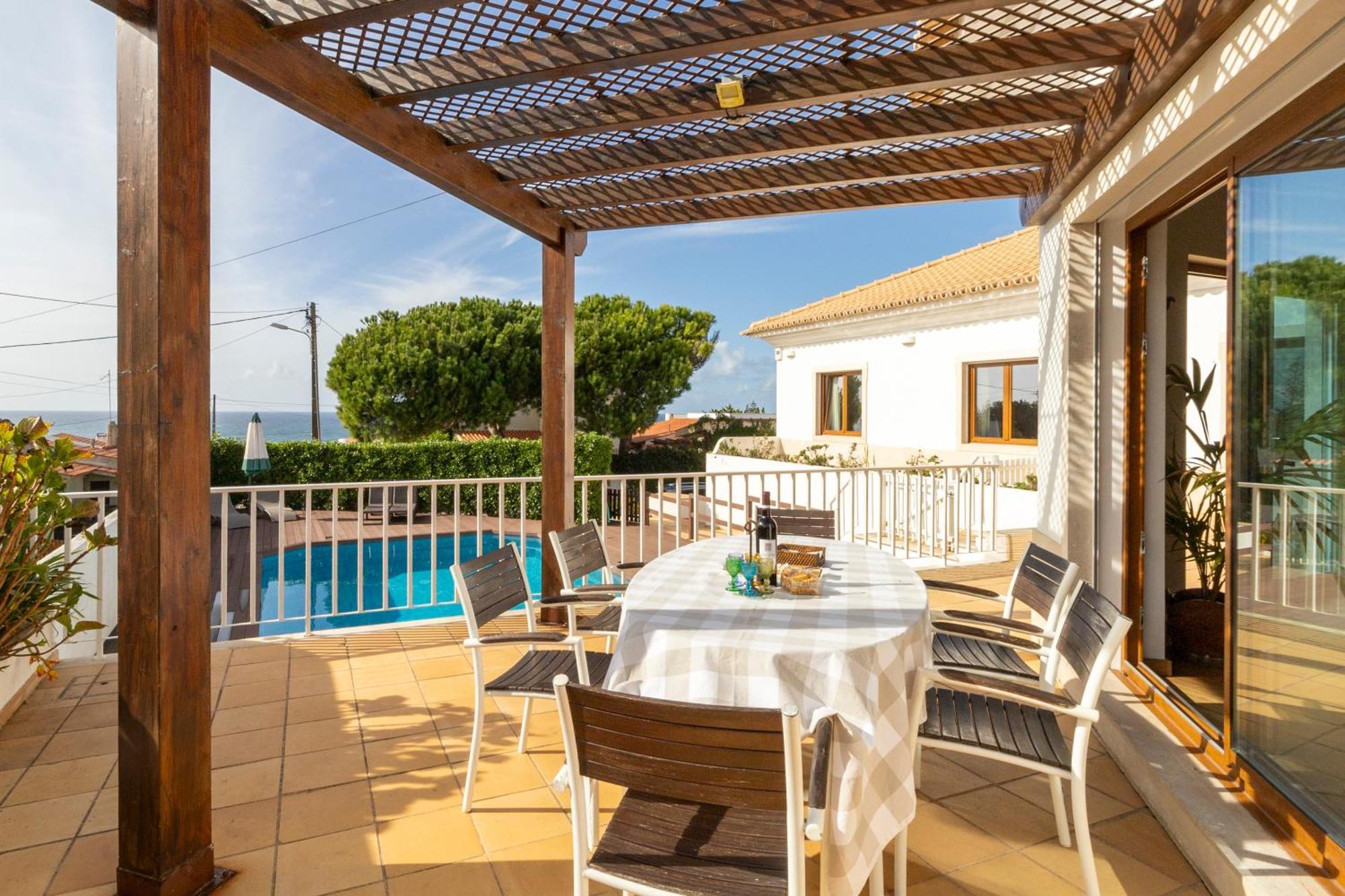 Colares Beach House, Pool Child Friendly Esterno foto