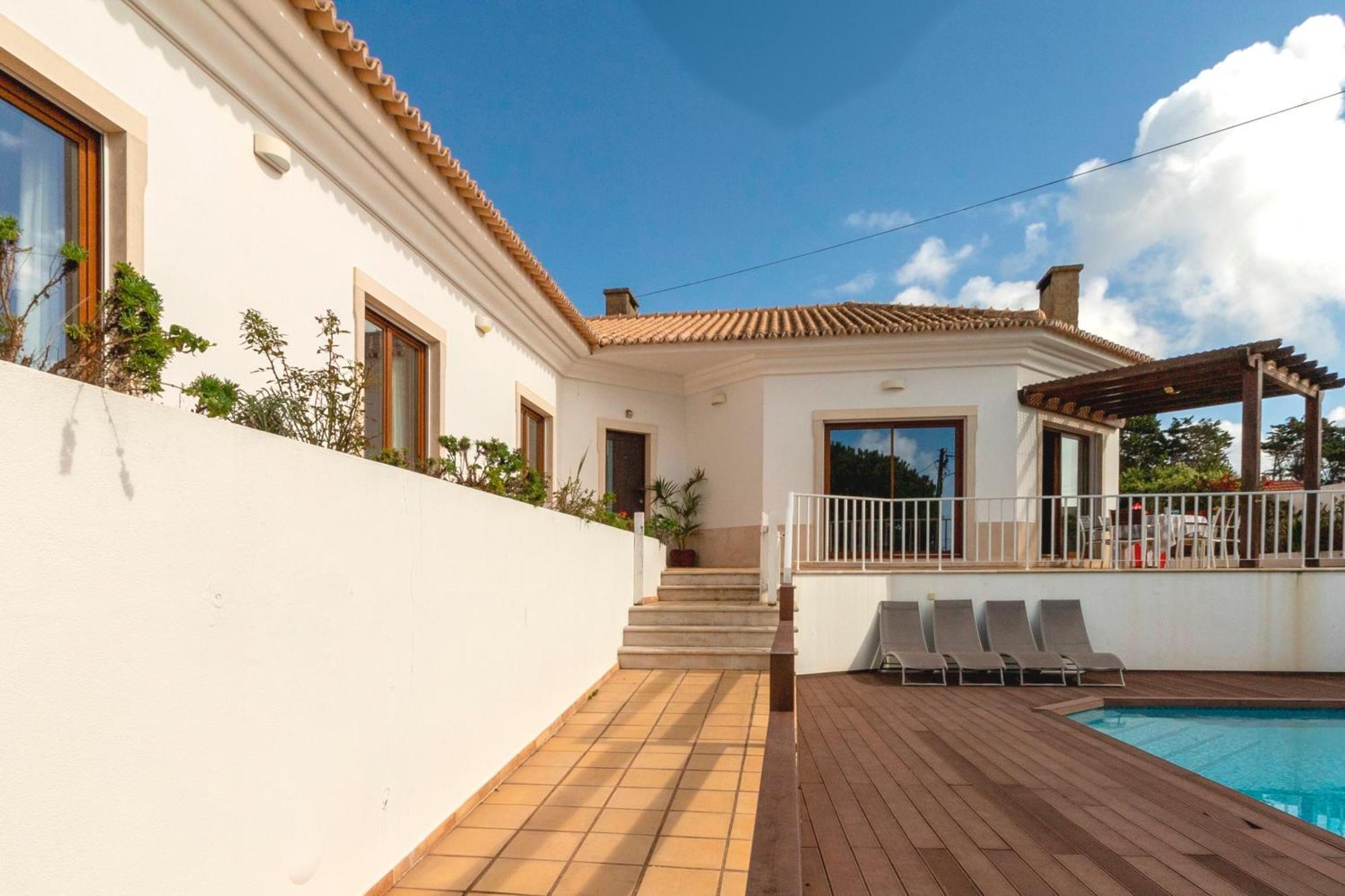 Colares Beach House, Pool Child Friendly Esterno foto
